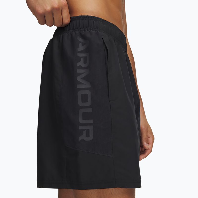 Spodenki treningowe męskie Under Armour Tech Utility Shorts black/steel 4