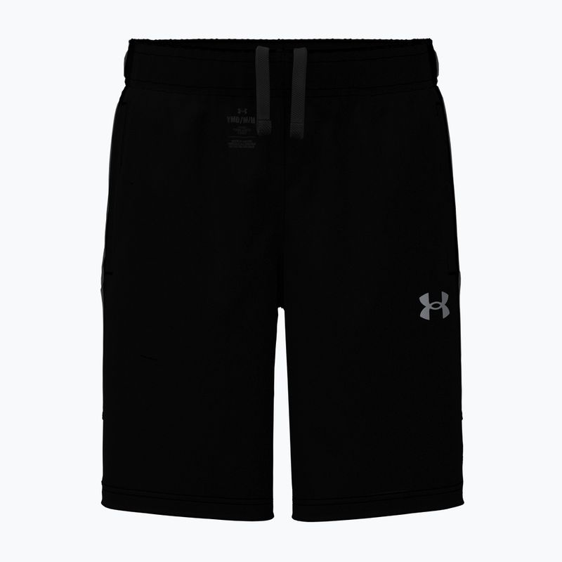 Spodenki dziecięce Under Armour Tech Utility Woven Shorts black/black/steel