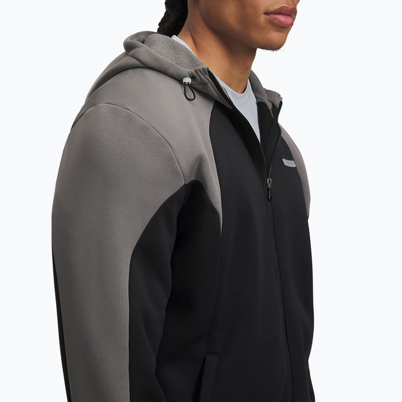 Bluza męska Under Armour Armour Fleece Winter ultimate black/clay green/white 3