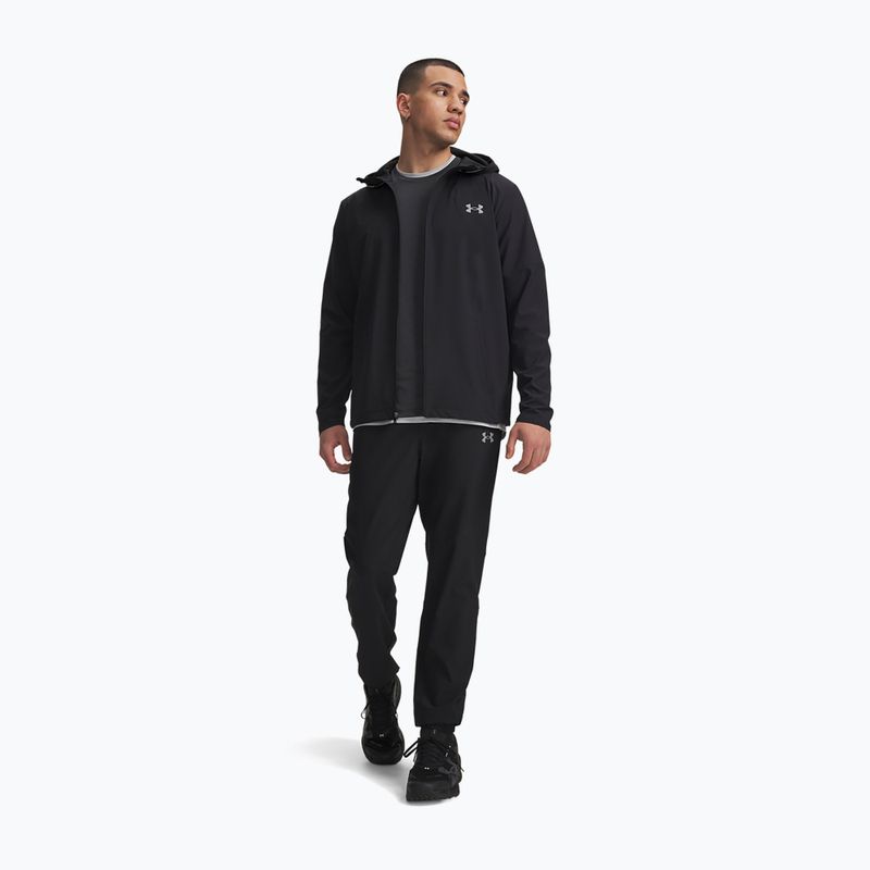Spodnie treningowe męskie Under Armour Tech Utility Woven Pants black/black/steel 2