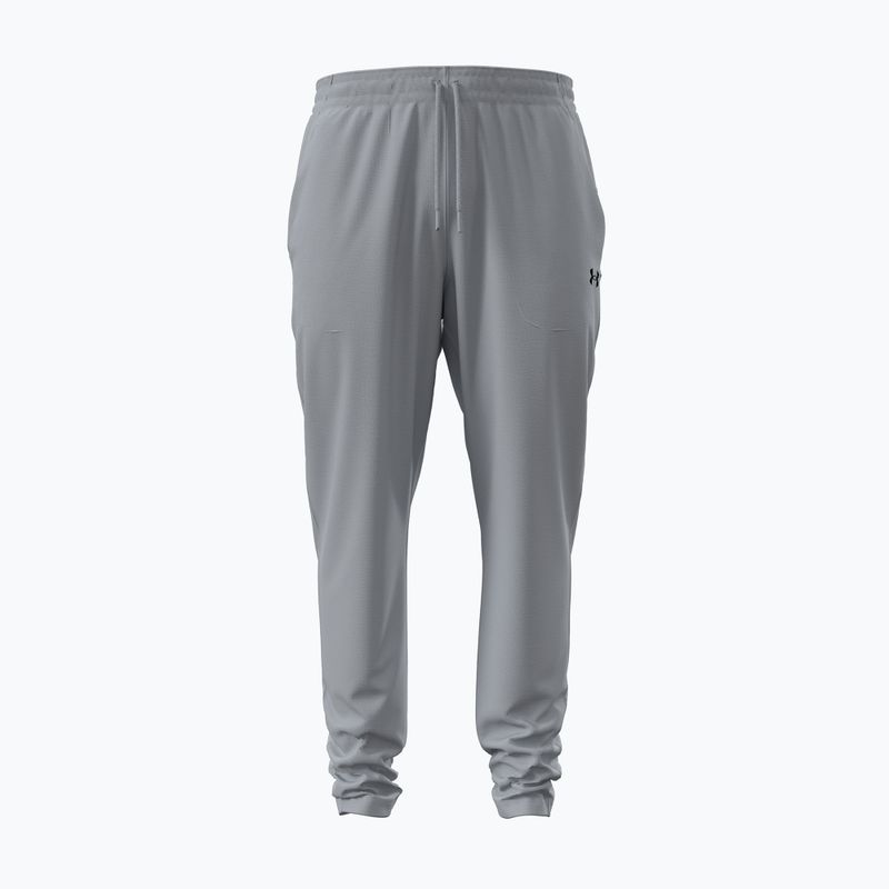 Spodnie męskie Under Armour Flex Fleece Tapered Pants mod gray/black