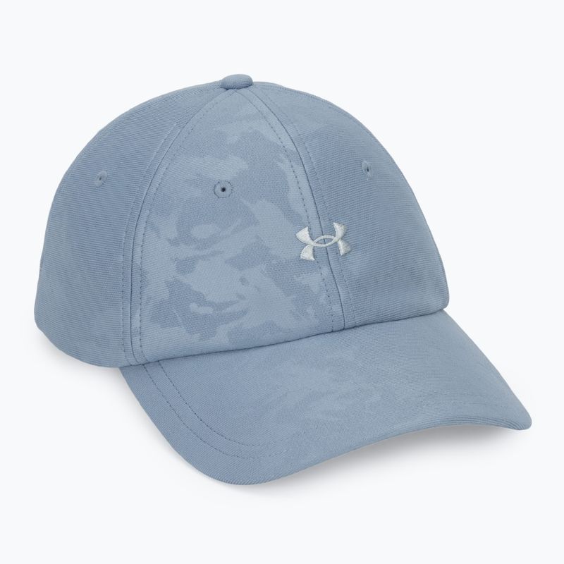 Czapka z daszkiem damska Under Armour Blitzing Low Adj blue wind/blue fog