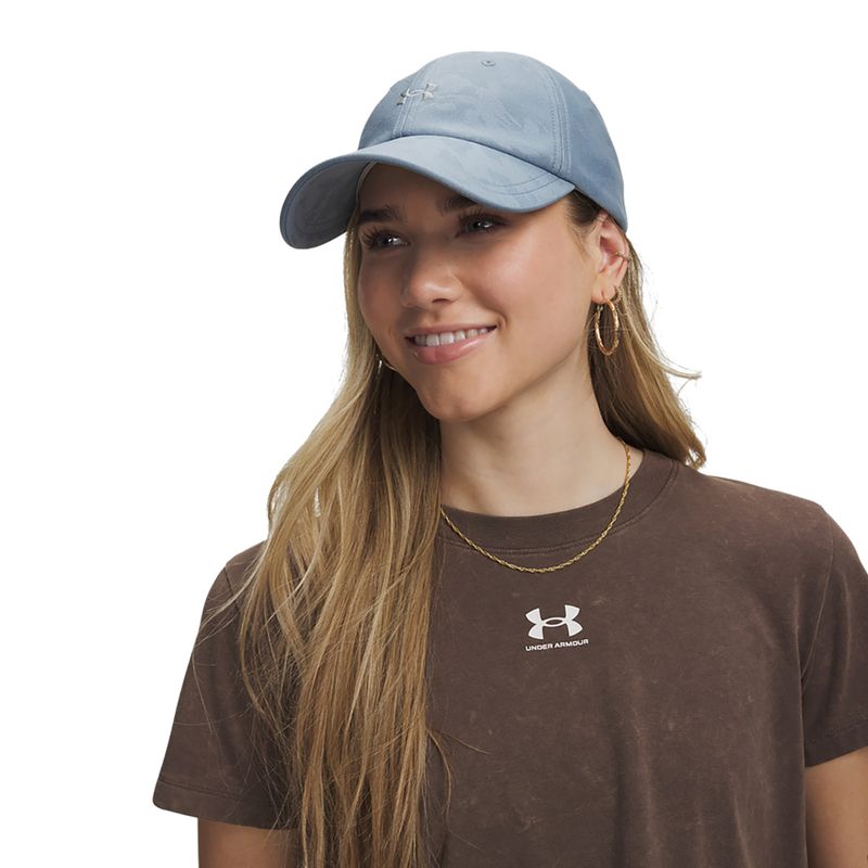 Czapka z daszkiem damska Under Armour Blitzing Low Adj blue wind/blue fog 7