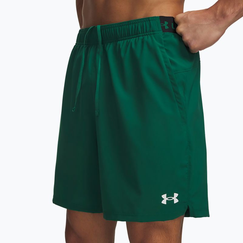 Spodenki treningowe męskie Under Armour Vanish Woven 2.0 Shorts campus ivy/white 4