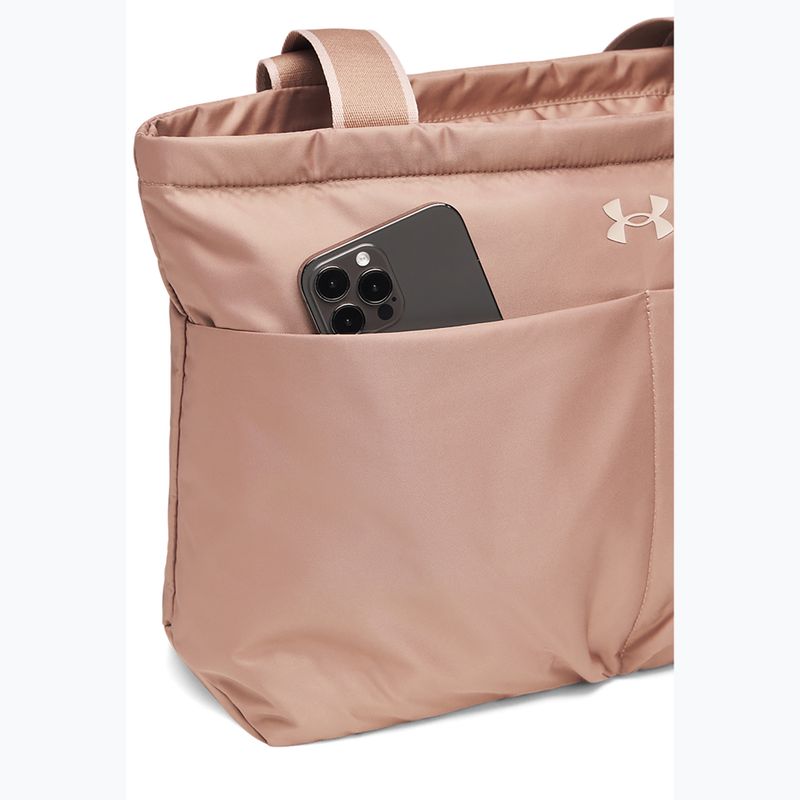 Torba damska Under Armour Studio Lite Tote 16 l deep almond/bashful pink 4