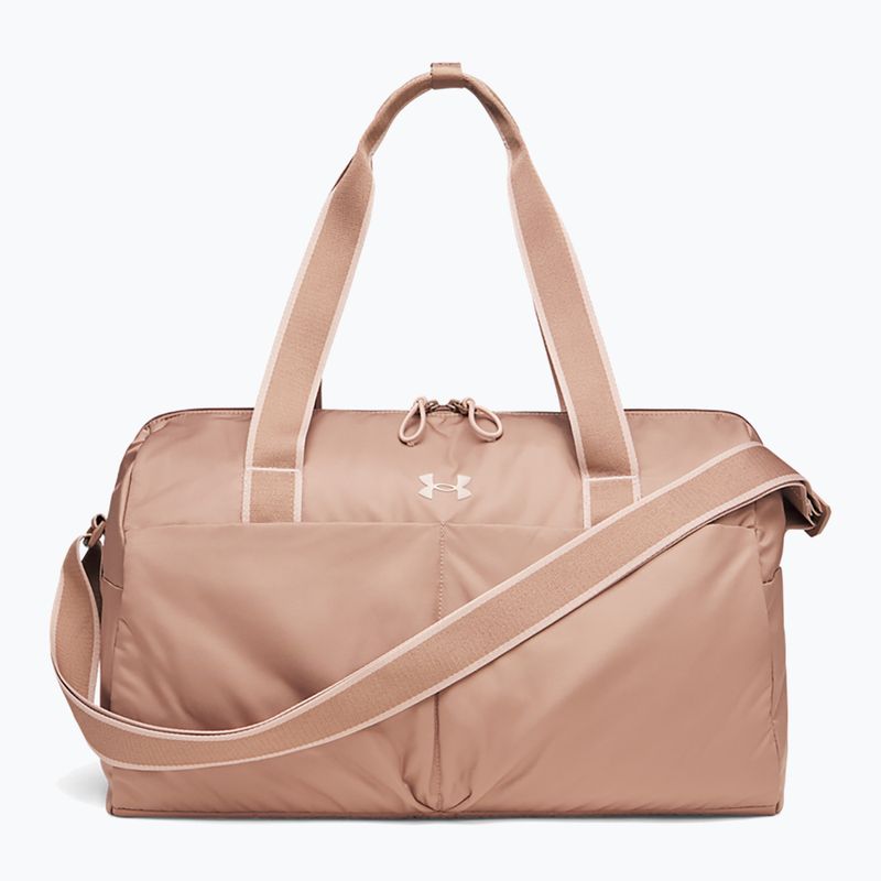 Torba treningowa damska Under Armour Studio Lite Duffle 26 l deep almond/bashful pink