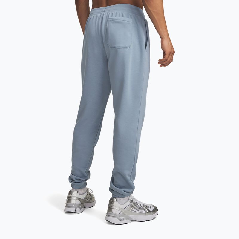 Spodnie męskie Under Armour Rival LW Jogger blue wind/black 3