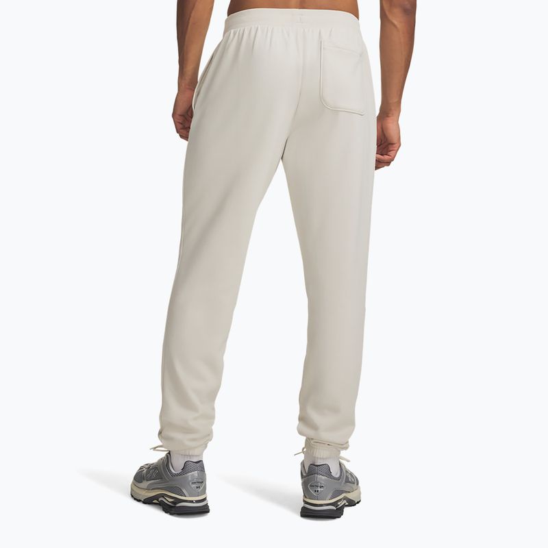 Spodnie męskie Under Armour Rival LW Jogger summit white/black 3