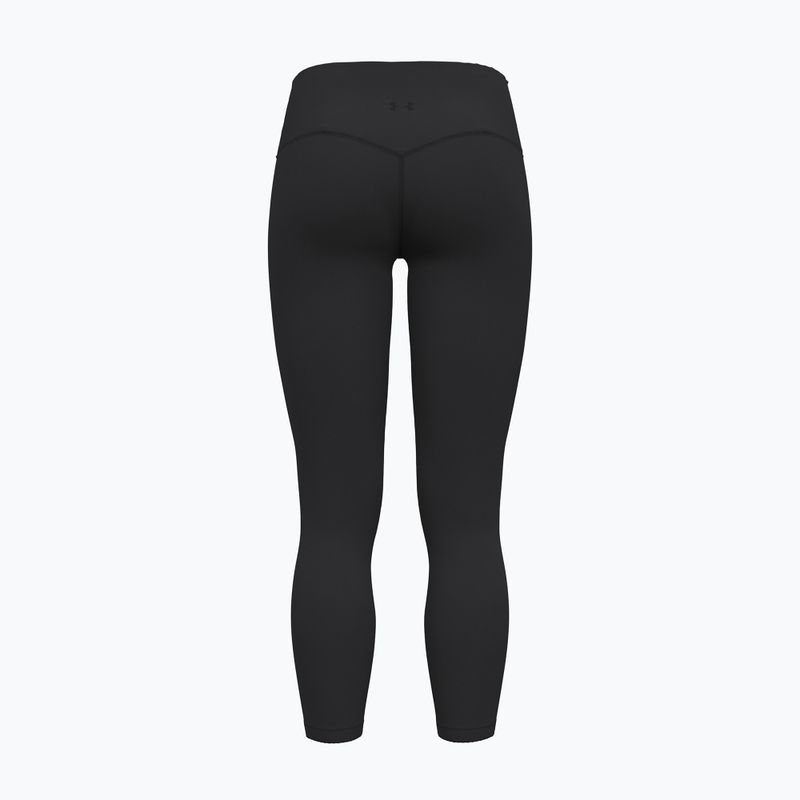 Legginsy treningowe damskie Under Armour Meridian Ankle Leggings ultimate black/ultimate black 2
