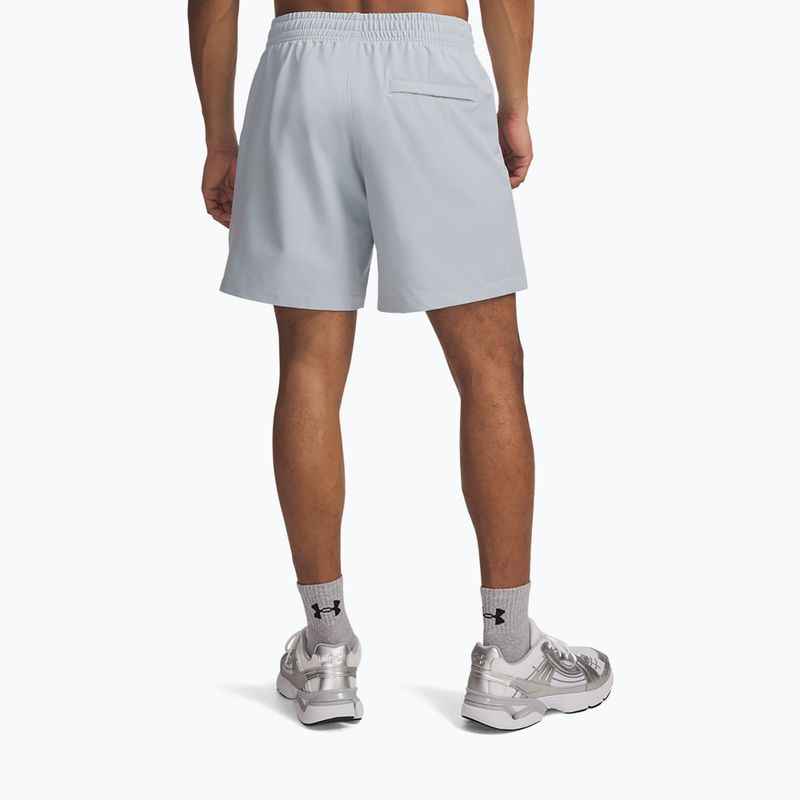 Spodenki treningowe męskie Under Armour Unstoppable Woven Shorts blue fog/black 3