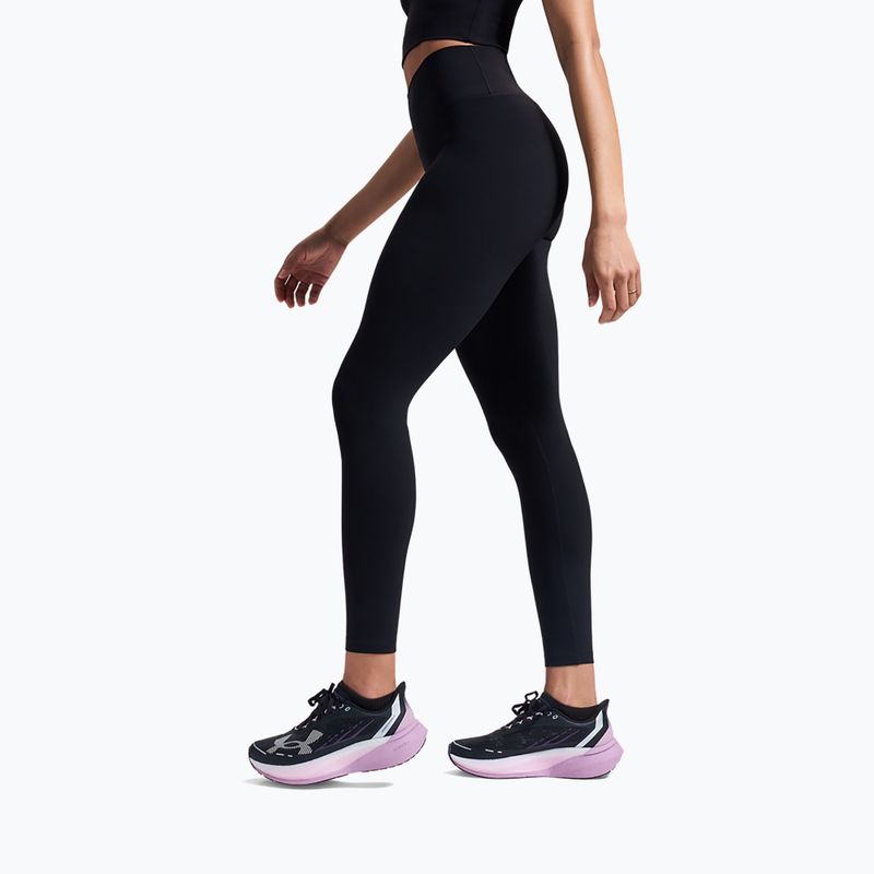 Legginsy treningowe damskie Under Armour Meridian Leggings ultimate black/ultimate black 3