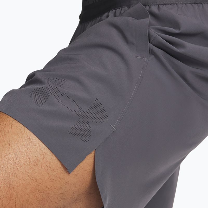 Spodnie treningowe męskie Under Armour Vanish Elite 6in castlerock/castlerock 4