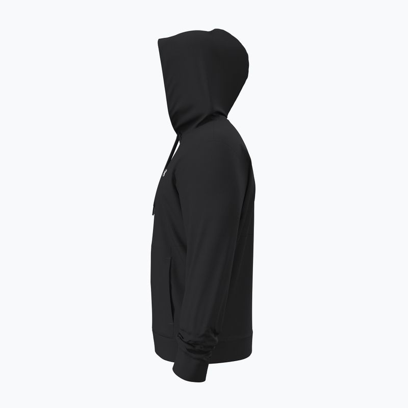 Bluza męska Under Armour Flex Fleece Hoodie ultimate black/white 3