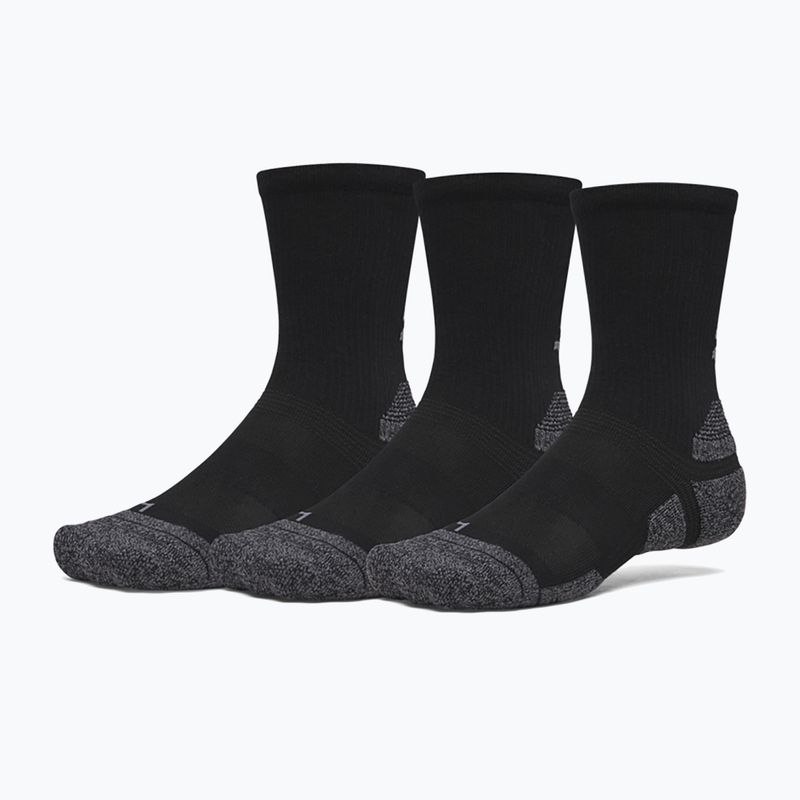 Skarpety Under Armour Perf Tech Pro 3 Pack Crew ultimate black/ultimate black/castlerock