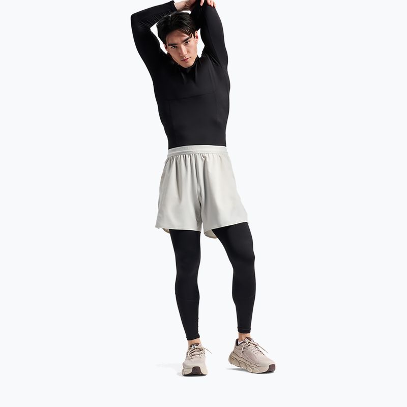 Longsleeve treningowy męski Under Armour Coldgear Elite Comp Mock ultimate black/ultimate black/reflective 2