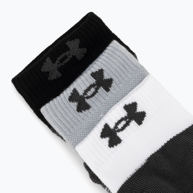 Skarpety Under Armour Perf Tech Low 3 pack mod gray/white/jet gray 6