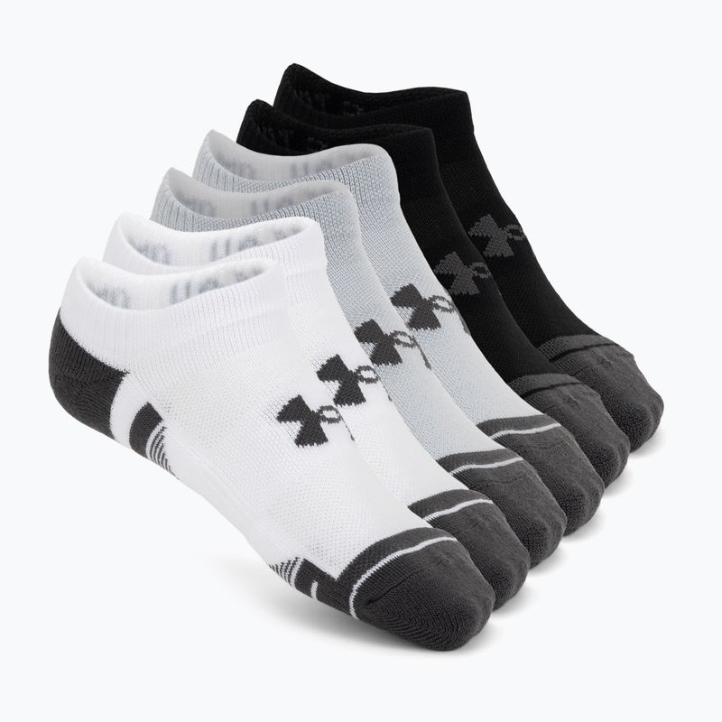 Skarpety Under Armour Perf Tech NS 6 pack mod gray/mod gray/jet gray