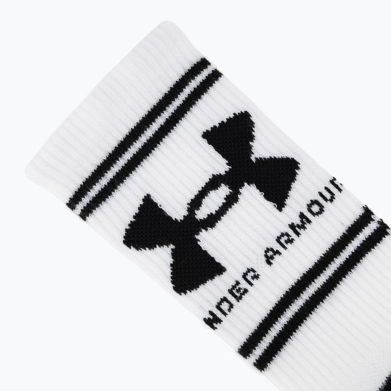 Skarpety Under Armour Perf Tech Nov Crew 3 pack white/white/ultimate black 3