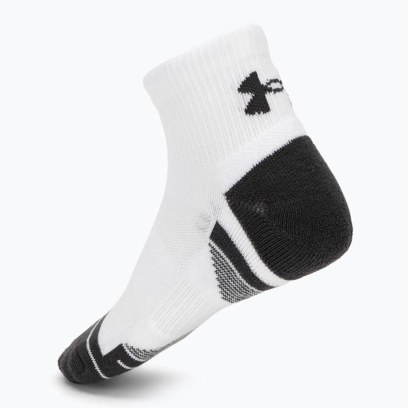 Skarpety Under Armour Perf Tech Qtr 3 pack white/white/jet gray 2