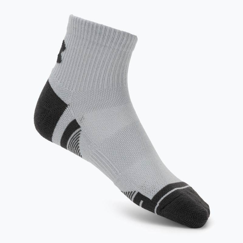 Skarpety Under Armour Perf Tech Qtr 3 pack mod gray/white/jet gray 3