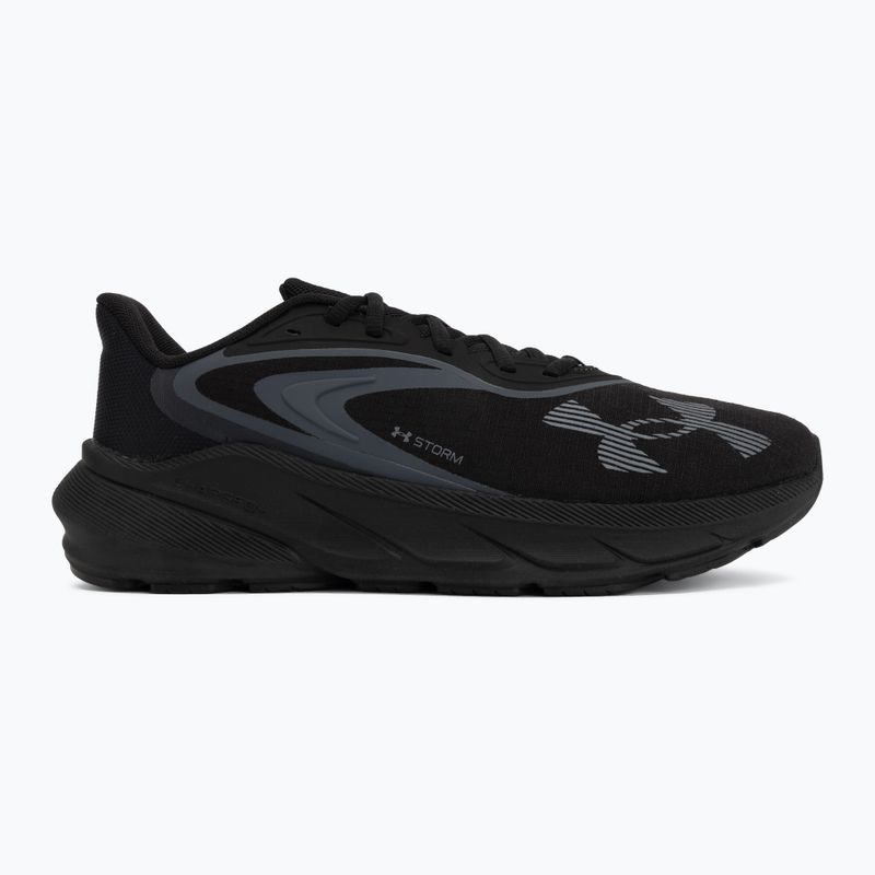 Buty do biegania męskie Under Armour Turbulence 3 Storm black/castlerock/metallic gun metal 2