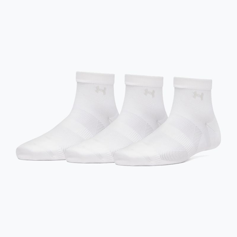 Skarpety damskie Under Armour Vanish 3 Pack white/white/halo gray