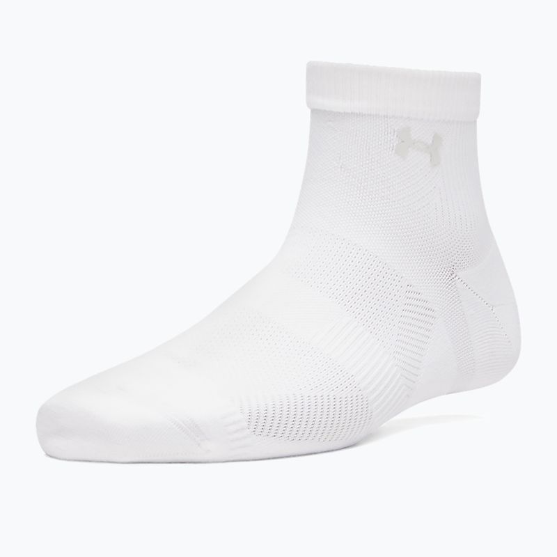 Skarpety damskie Under Armour Vanish 3 Pack white/white/halo gray 2