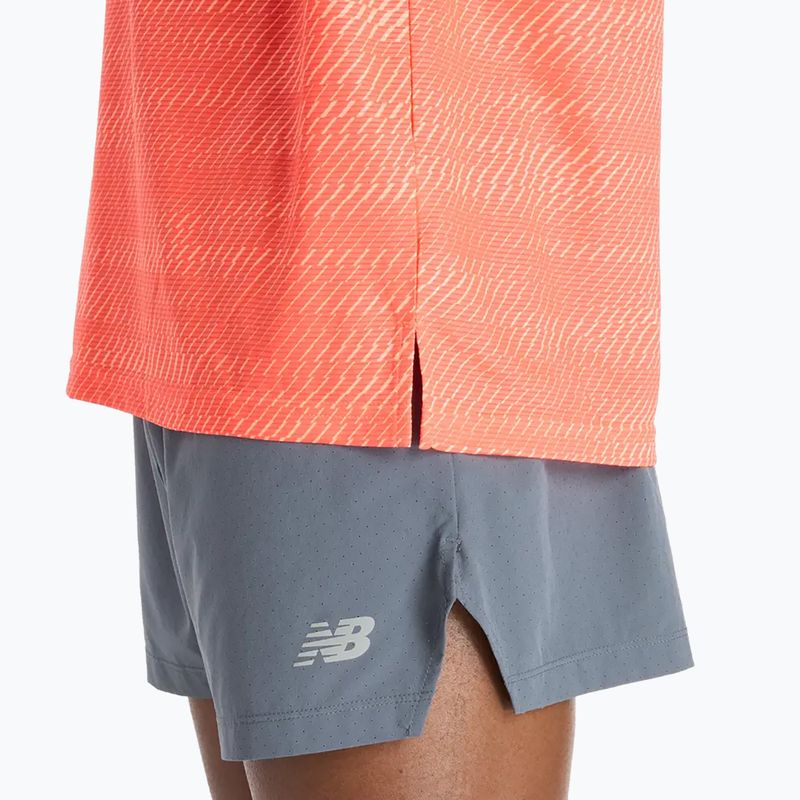 Koszulka do biegania męskie New Balance Sport Essentials urgent red 5