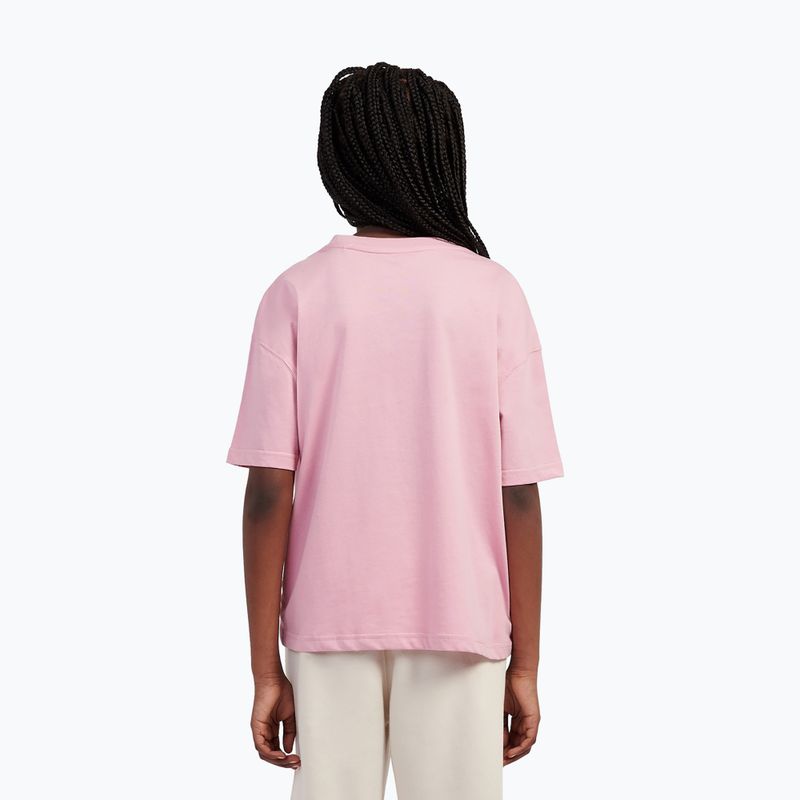 Koszulka dziecięca New Balance Jersey Small Logo Tee pink taffy 3