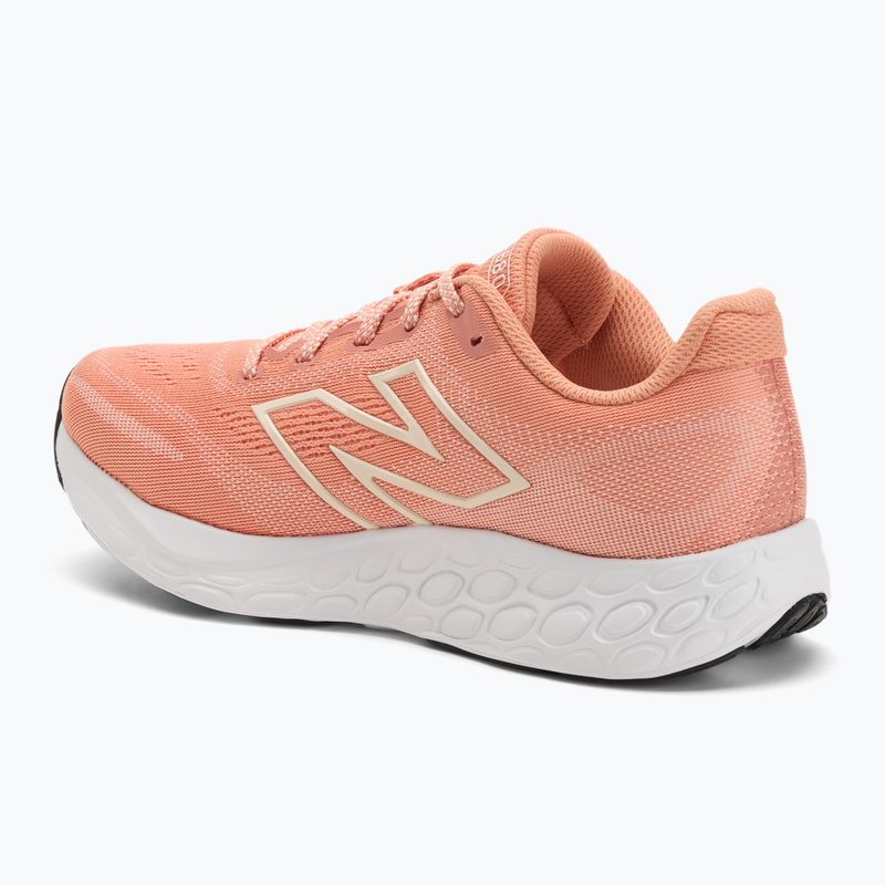 Buty do biegania damskie New Balance Fresh Foam 680 v8 peach nectar 3