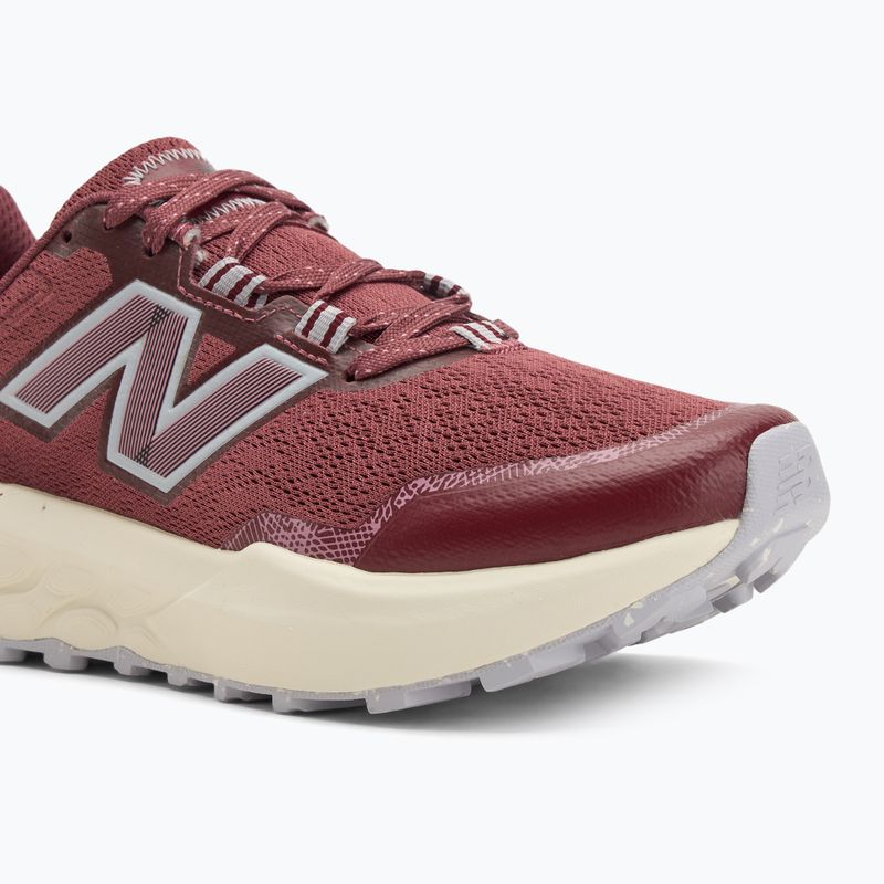 Buty do biegania damskie New Balance Fresh Foam Garoe V2 washed burgundy 7