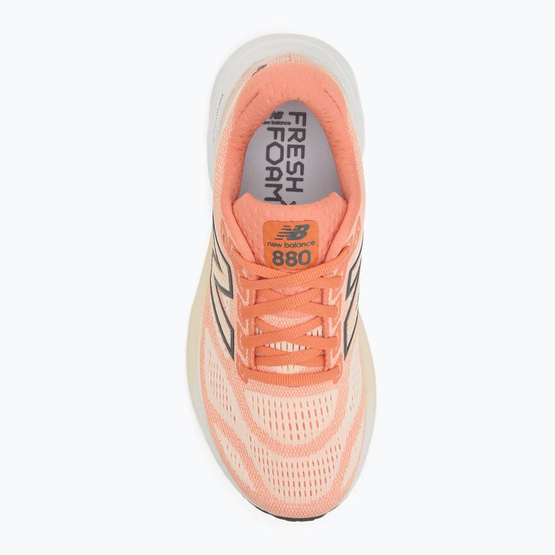 Buty do biegania damskie New Balance Fresh Foam 880 v15 peach nectar 5