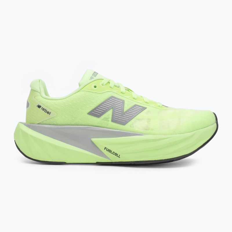 Buty do biegania damskie New Balance FuelCell Rebel V5 mint flash 2
