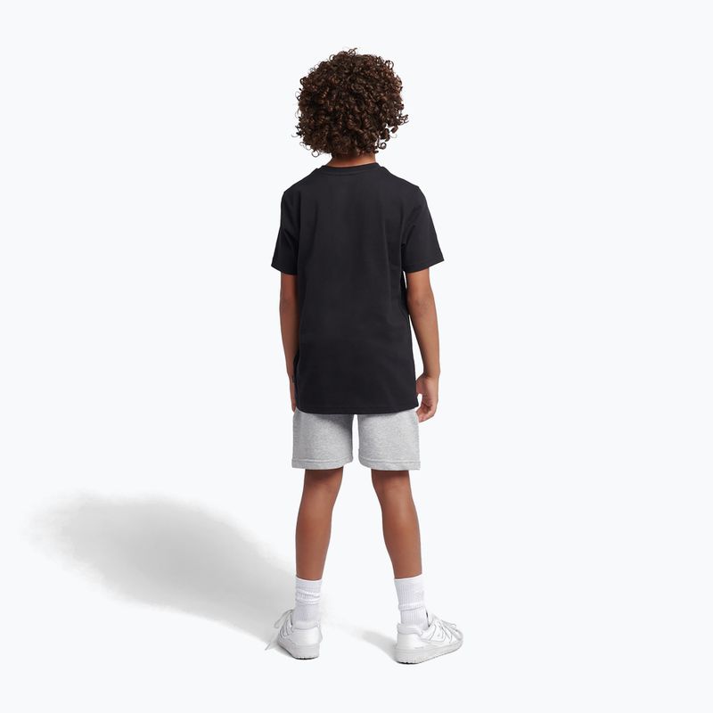 Komplet dziecięcy New Balance Stacked Logo Tee & FT Short nb caviar 2