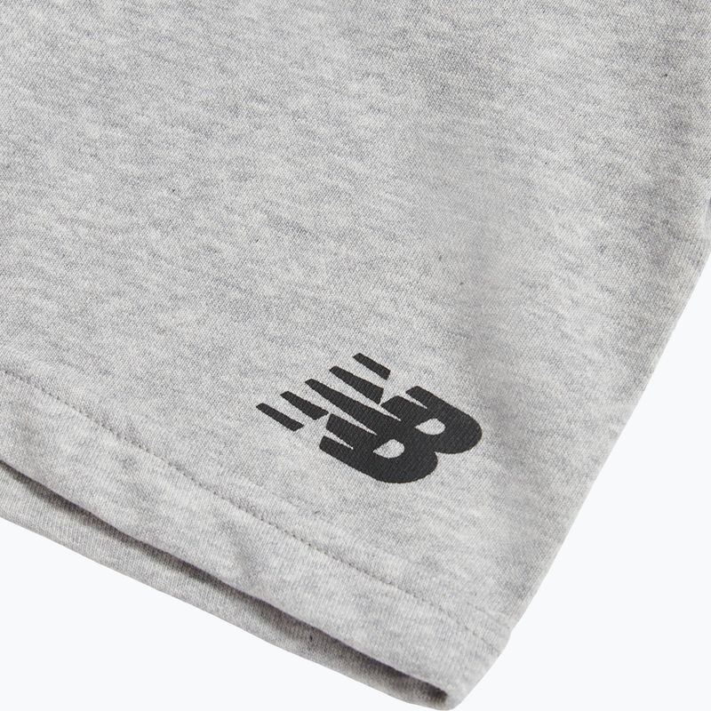 Komplet dziecięcy New Balance Stacked Logo Tee & FT Short nb caviar 12