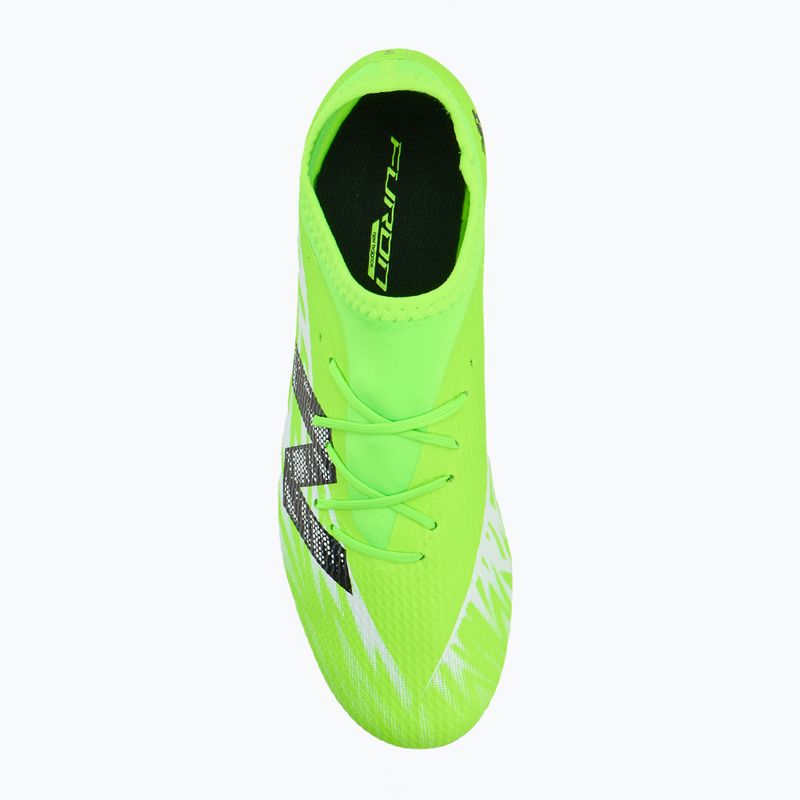 Buty piłkarskie dziecięce New Balance Furon Team V8 Jr FG green 5