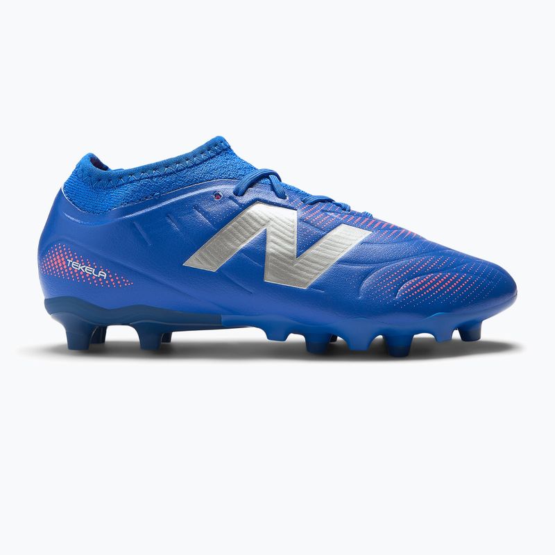 Buty do piłki nożnej dziecięce New Balance Tekela Team Low JR FG blue 8