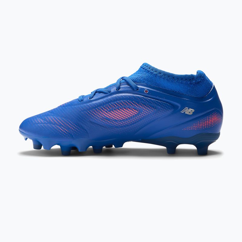 Buty do piłki nożnej dziecięce New Balance Tekela Team Low JR FG blue 9