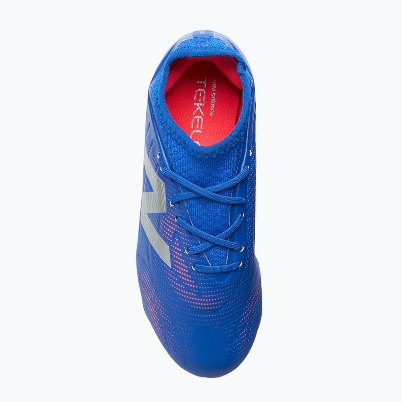 Buty do piłki nożnej dziecięce New Balance Tekela Team Low JR FG blue 13