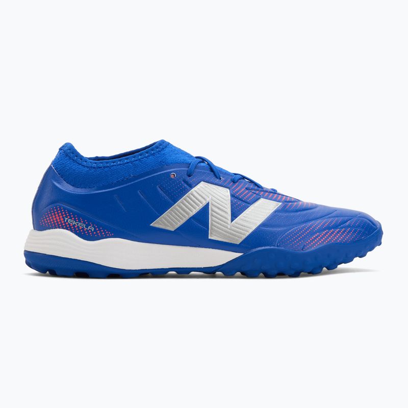 Buty do piłki nożnej dziecięce New Balance Tekela Team Low JR TF blue 2