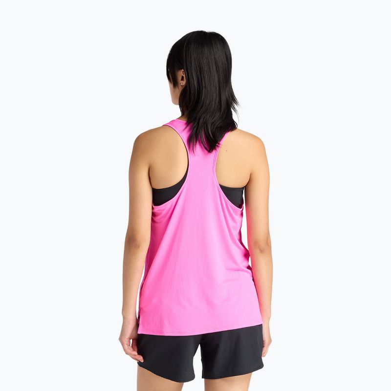 Koszulka do biegania damska New Balance Sport Essentials Tank pink heat 2