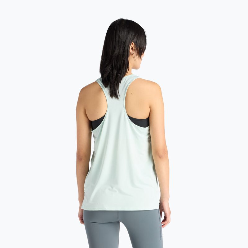 Koszulka do biegania damska New Balance Sport Essentials Tank cosmic jade 2