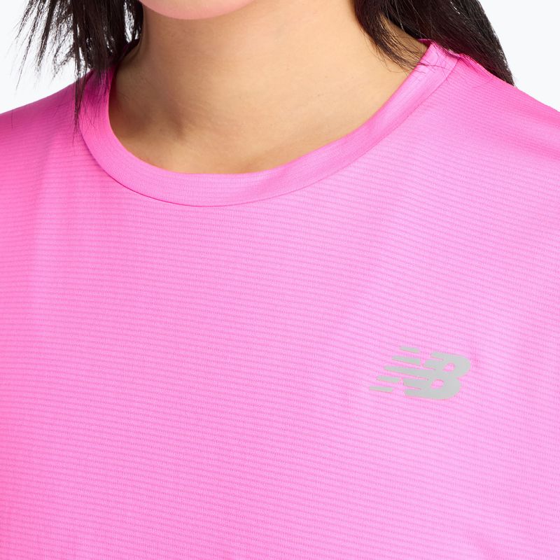 Koszulka do biegania damska New Balance Essentials pink heat 4