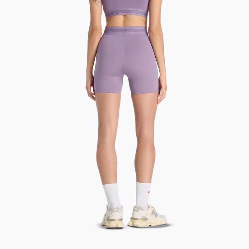 Spodenki damskie New Balance AC Fitted 5" candied violet 3