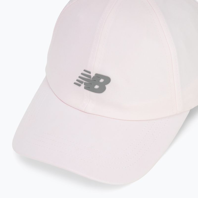 Czapka z daszkiem New Balance 5 Panel Performance V 2.0 pink salt 3