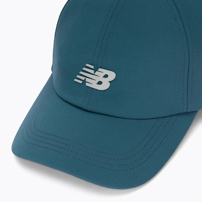 Czapka z daszkiem New Balance 6 Panel Performance V 2.0 big teal 3
