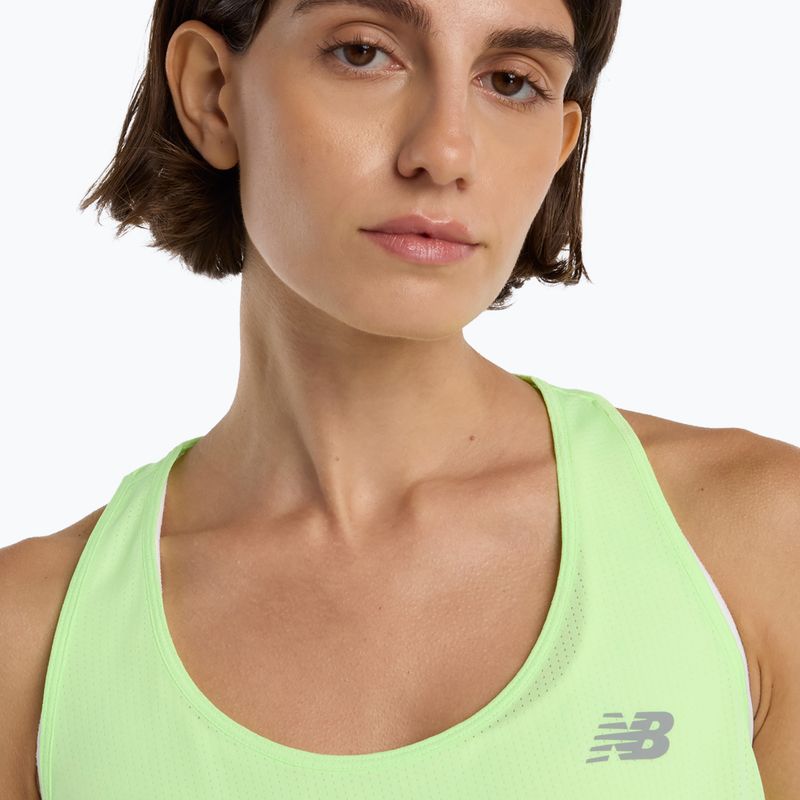 Koszulka damska New Balance Athletics Tank afterglow heather 5