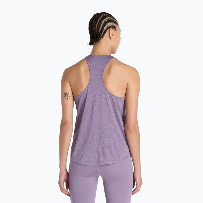Koszulka damska New Balance Athletics Tank candied violet heather 2