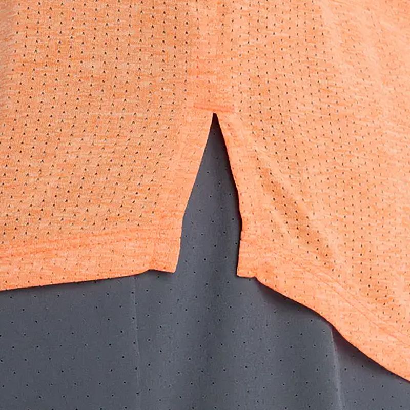 Koszulka damska New Balance Athletics tangerine heat 5