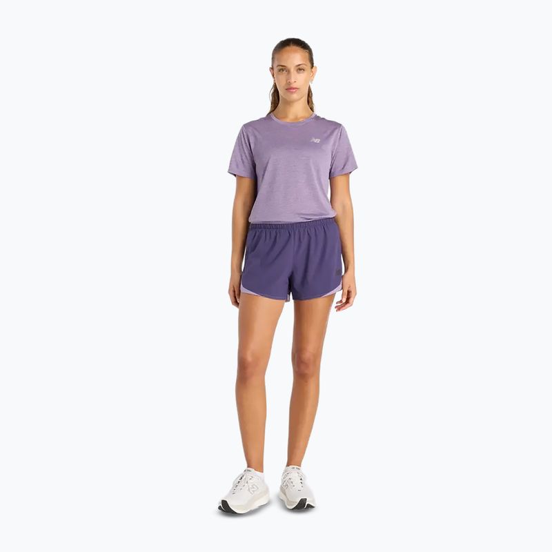 Koszulka damska New Balance Athletics candied violet heather 2